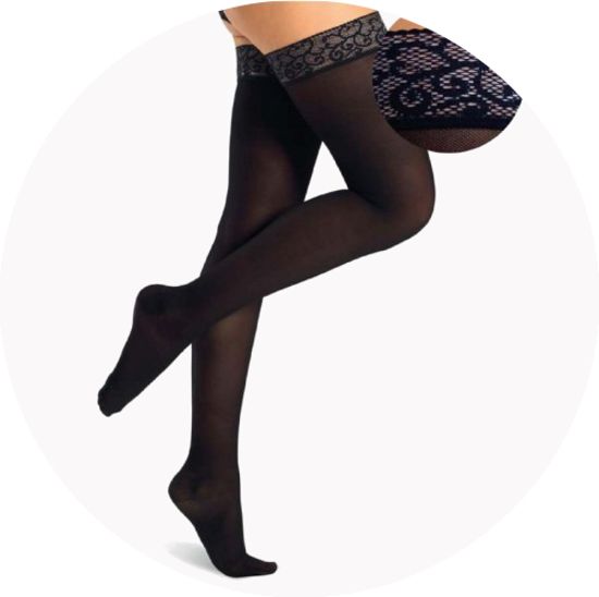 Компрессионные чулки ИЧЖ-2р1к Интекс,  1 класс купить в OrtoMir24