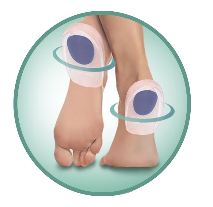 Подпяточник силиконовый S19-10 Sursil-Ortho с бортиками, пара купить в OrtoMir24